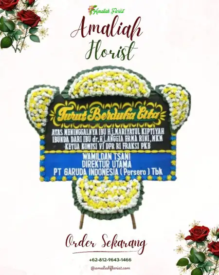 Papan Bunga Duka Tokyo Riverside